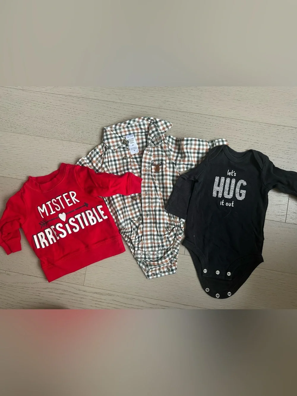 Pack of 3 long sleeves